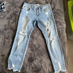 Distressed Kancan Jeans